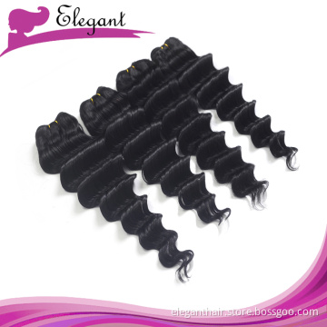 Cheapest Peruvian Virgin Deep Wave Hair Mixed 6A Grade Raw Wavy Curly Hair Weaving